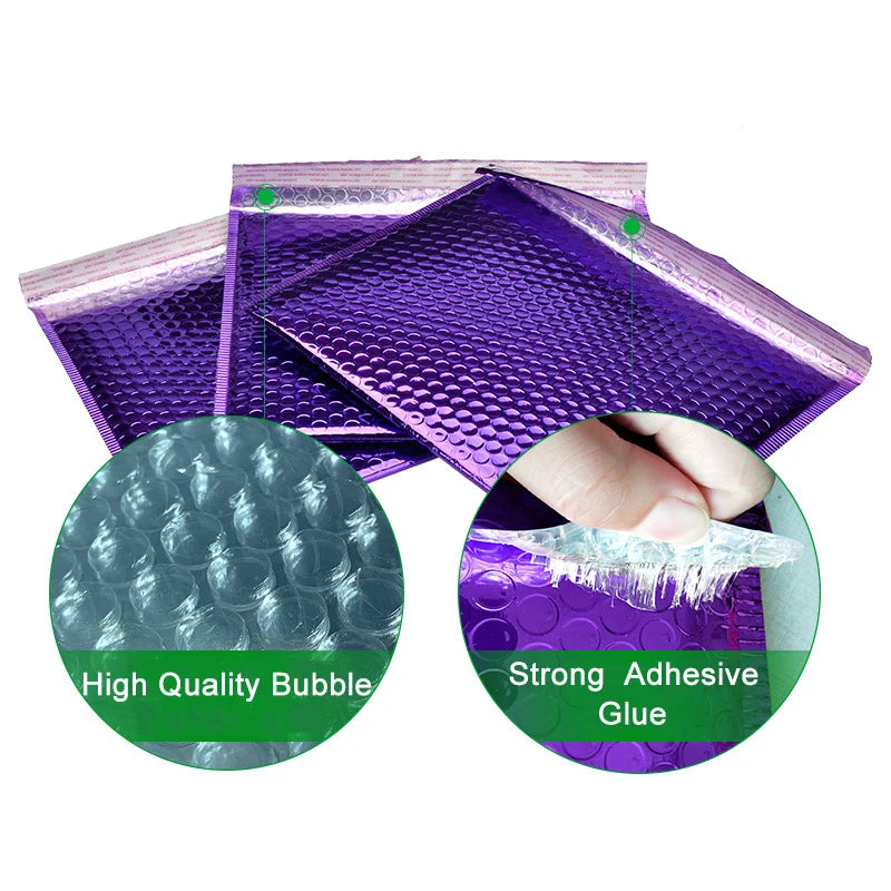 4''x7''Metallic Bubble Bags 200pcs/box